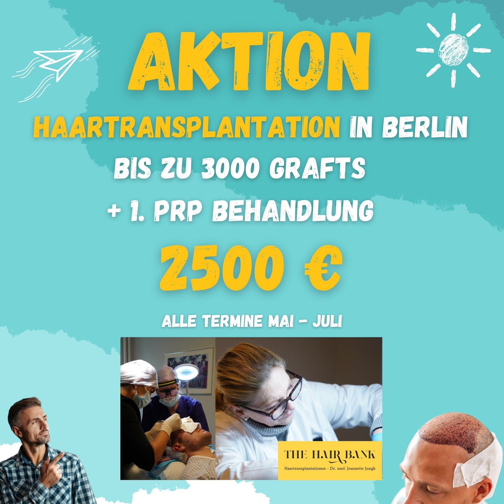 Haartransplantation AKTION Haartransplantation AKTION